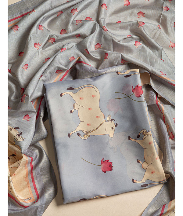 SOFT SILK PICHWAI SUIT SET