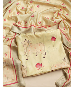 SOFT SILK PICHWAI SUIT SET
