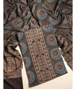 COTTON AJRAKH 2 PIECE SUIT SET