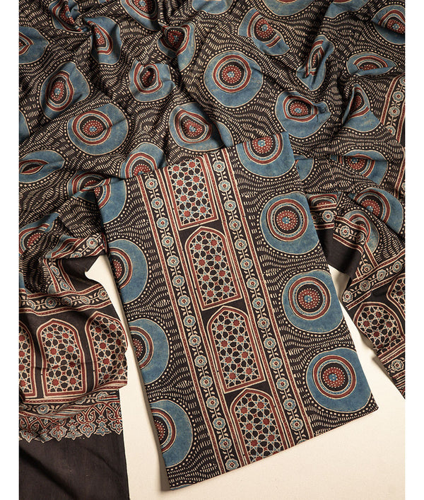 COTTON AJRAKH 2 PIECE SUIT SET