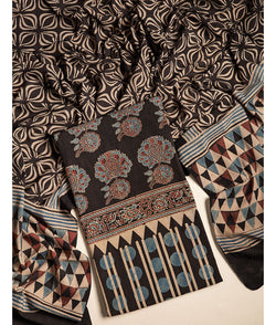 COTTON AJRAKH 2 PIECE SUIT SET