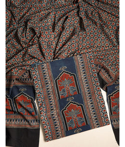 COTTON AJRAKH 2 PIECE SUIT SET