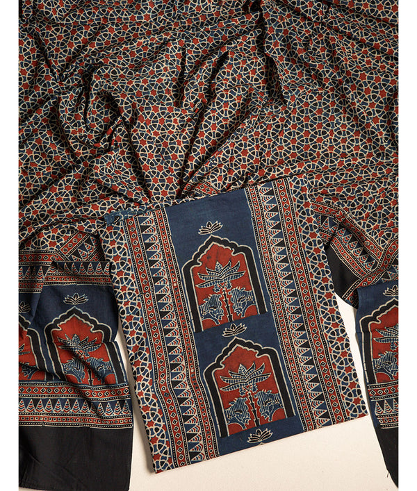 COTTON AJRAKH 2 PIECE SUIT SET