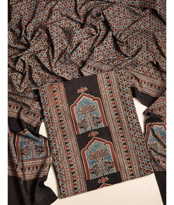 COTTON AJRAKH 2 PIECE SUIT SET
