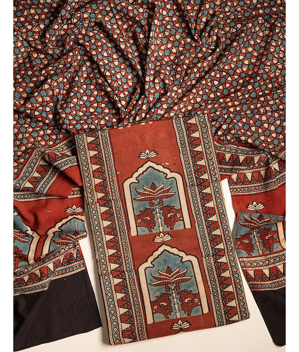 COTTON AJRAKH 2 PIECE SUIT SET