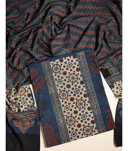 COTTON AJRAKH 2 PIECE SUIT SET