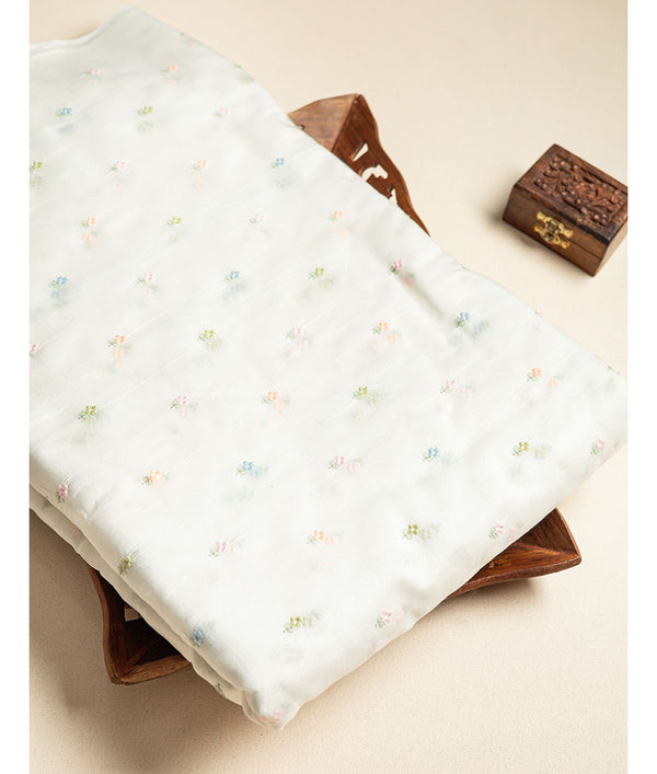 Mul chanderi fabric
