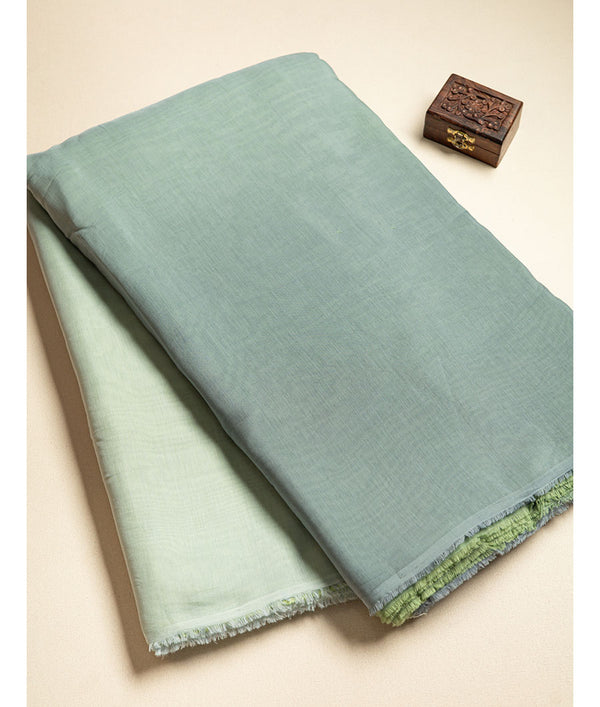 MALAI CHANDERI OMBRE FABRIC