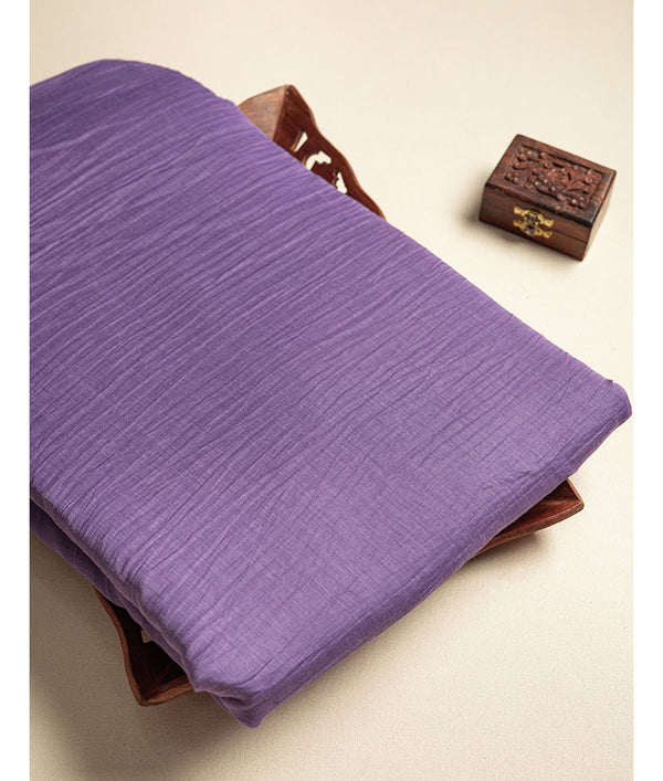 PURE MUL CHANDERI DYED FABRIC