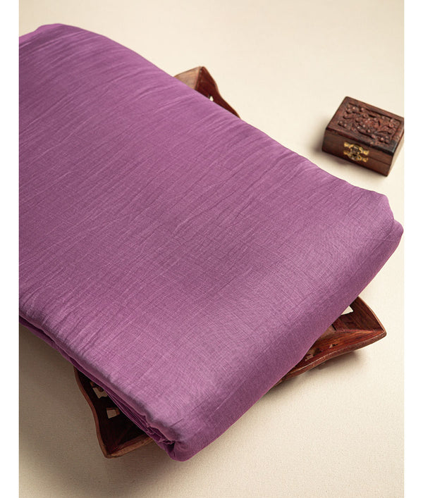 PURE MUL CHANDERI DYED FABRIC