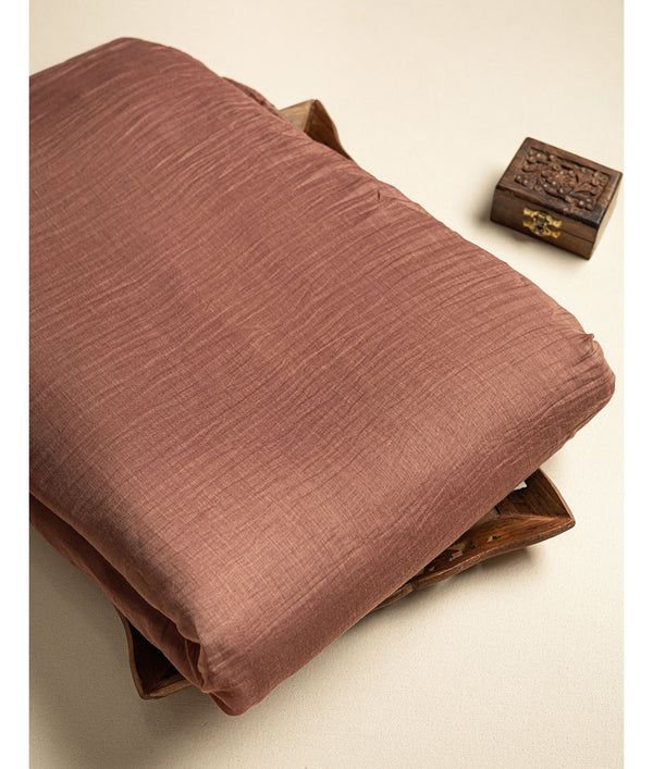 PURE MUL CHANDERI DYED FABRIC