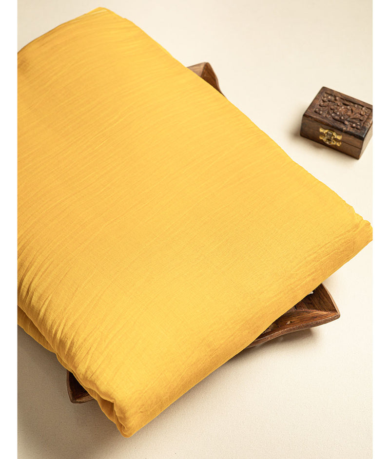 PURE MUL CHANDERI DYED FABRIC