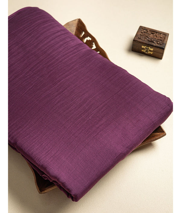 PURE MUL CHANDERI DYED FABRIC
