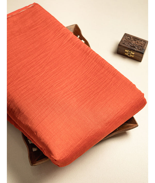 PURE MUL CHANDERI DYED FABRIC