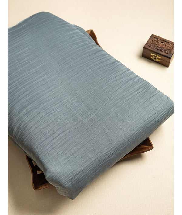 PURE MUL CHANDERI DYED FABRIC