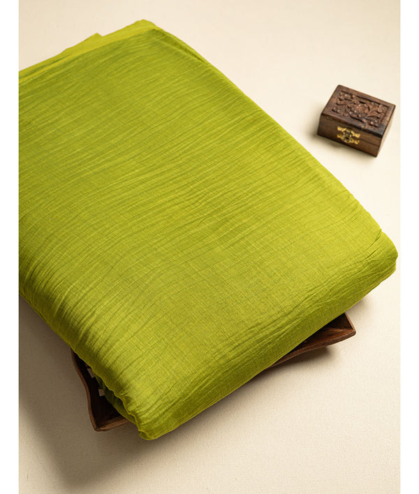 PURE MUL CHANDERI DYED FABRIC