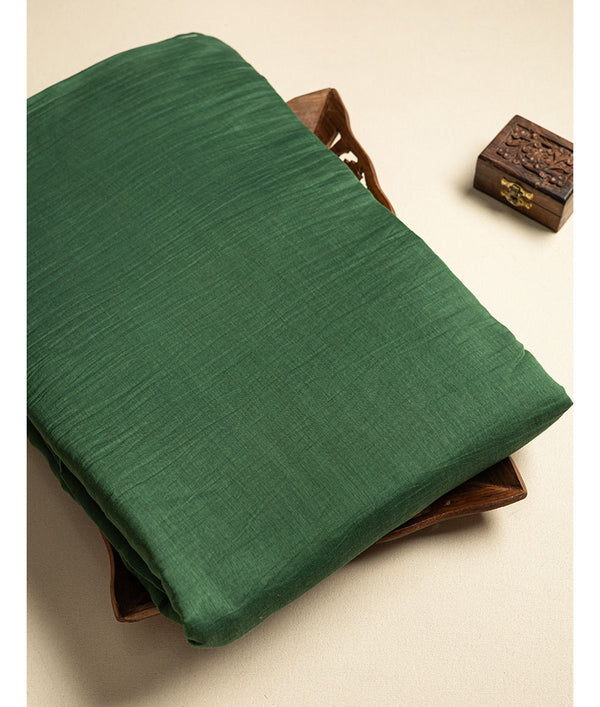 PURE MUL CHANDERI DYED FABRIC