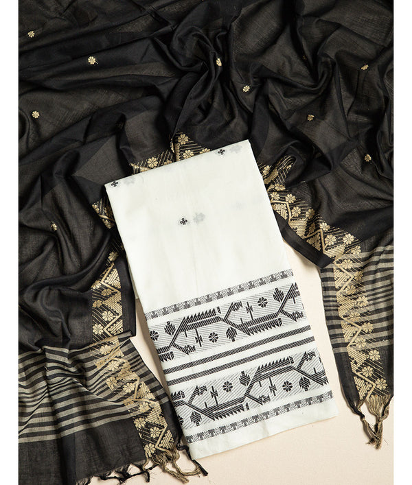 COTTON HANDLOOM 2 PIECE SUIT SET