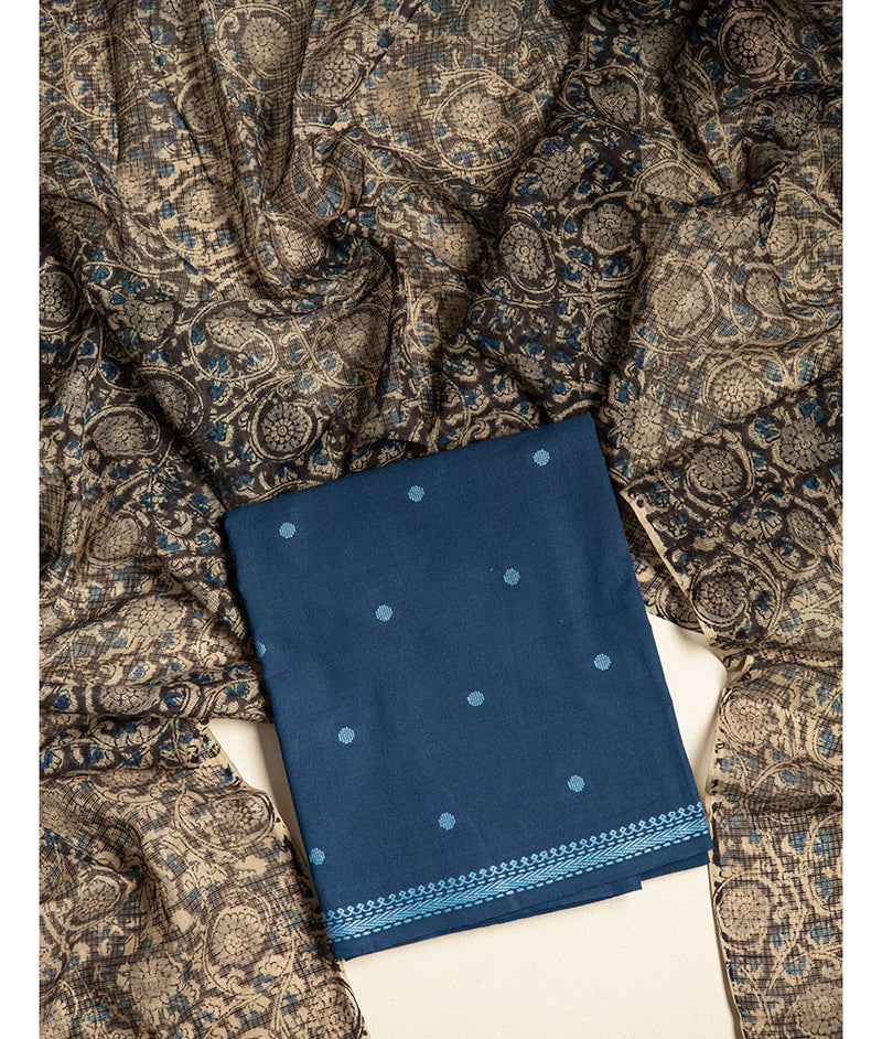 COTTON HANDLOOM 2 PIECE SUIT SET