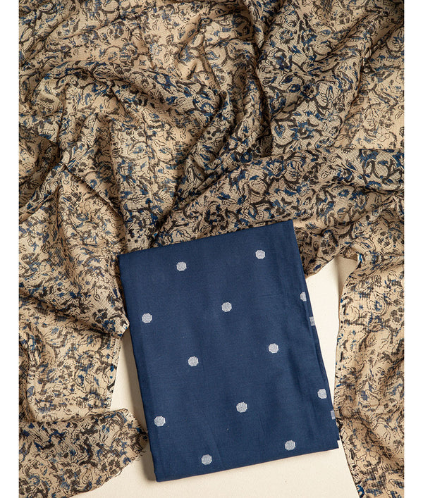 COTTON HANDLOOM 2 PIECE SUIT SET