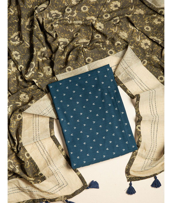 COTTON HANDLOOM 2 PIECE SUIT SET
