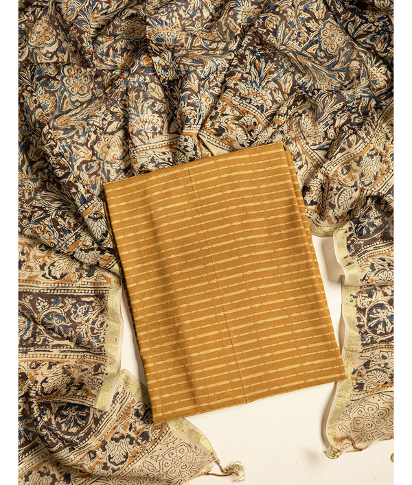 COTTON HANDLOOM 2 PIECE SUIT SET