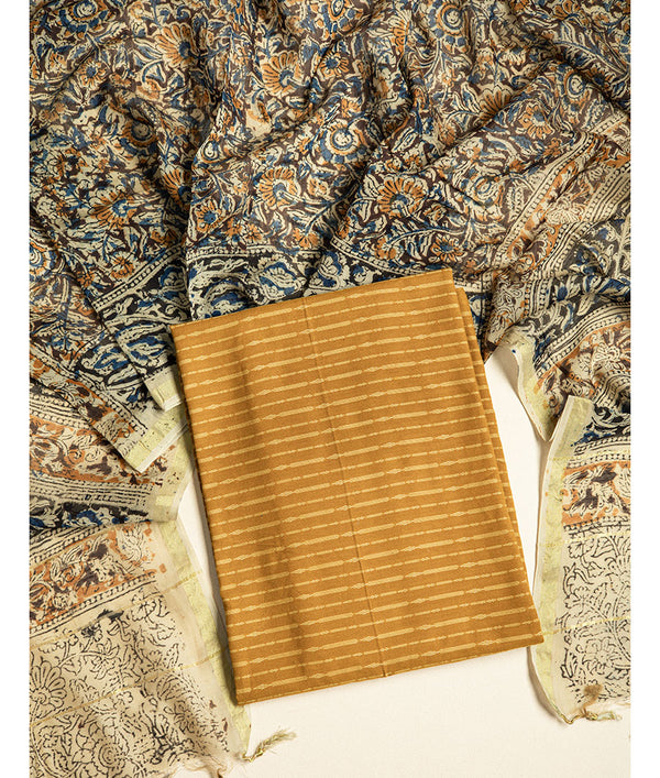 COTTON HANDLOOM 2 PIECE SUIT SET