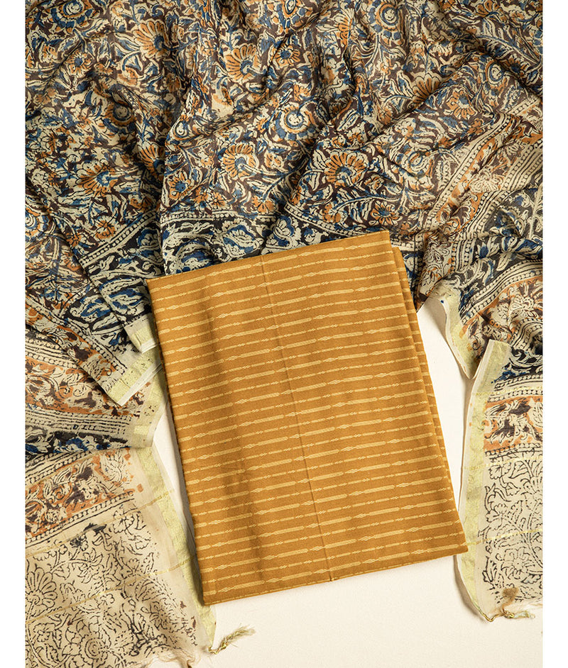 COTTON HANDLOOM 2 PIECE SUIT SET