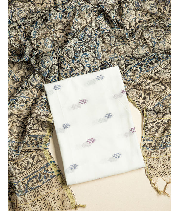 COTTON HANDLOOM 2 PIECE SUIT SET
