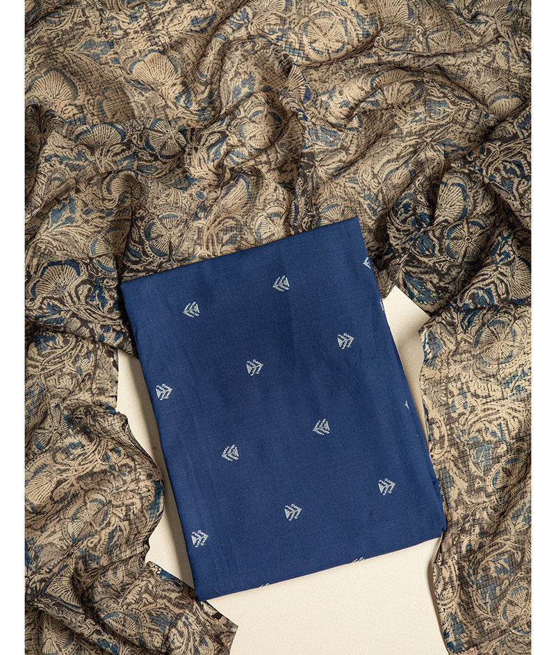 COTTON HANDLOOM 2 PIECE SUIT SET