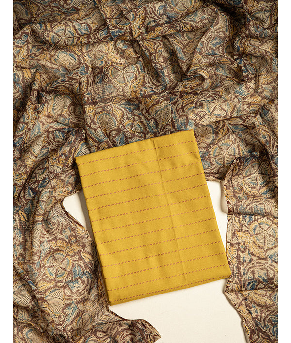 COTTON HANDLOOM 2 PIECE SUIT SET