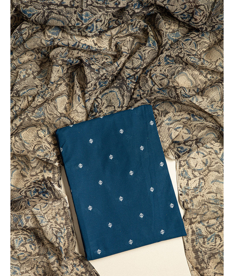 COTTON HANDLOOM 2 PIECE SUIT SET
