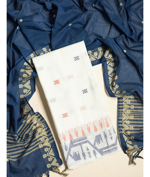 COTTON HANDLOOM 2 PIECE SUIT SET