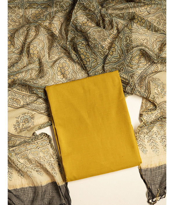 COTTON HANDLOOM 2 PIECE SUIT SET