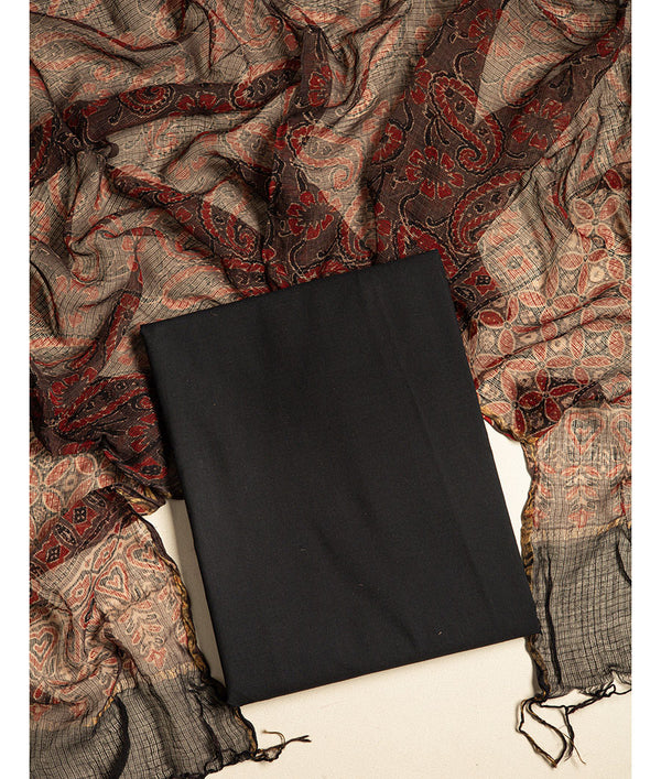 COTTON HANDLOOM 2 PIECE SUIT SET