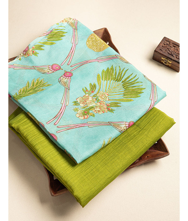 Pure Malai chanderi Mix and match