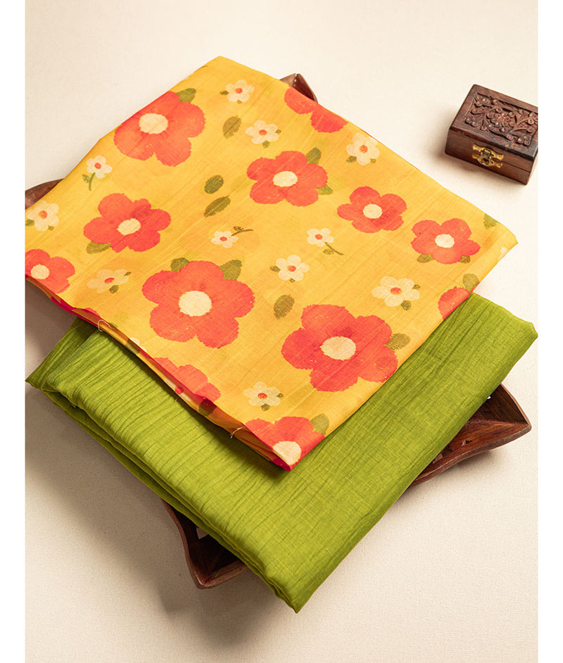 Pure Malai chanderi Mix and match