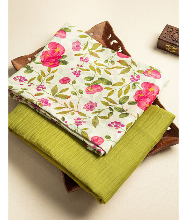 Pure Malai chanderi Mix and match