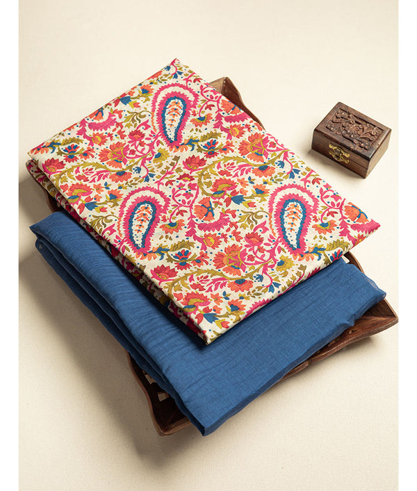 Pure Malai chanderi Mix and match