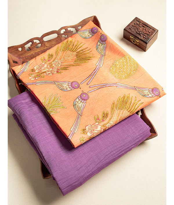 Pure Malai chanderi Mix and match
