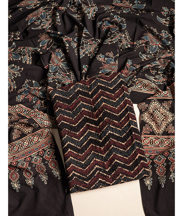 COTTON AJRAKH 2 PIECE SUIT SET