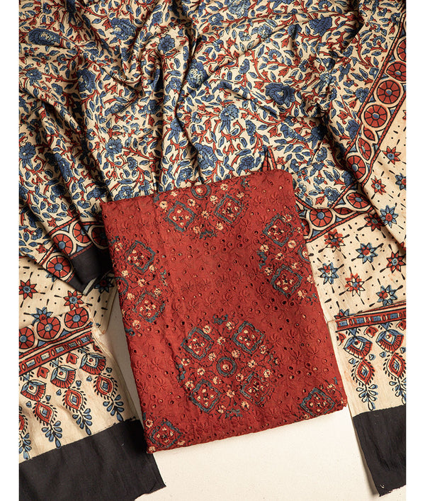 COTTON AJRAKH 2 PIECE SUIT SET