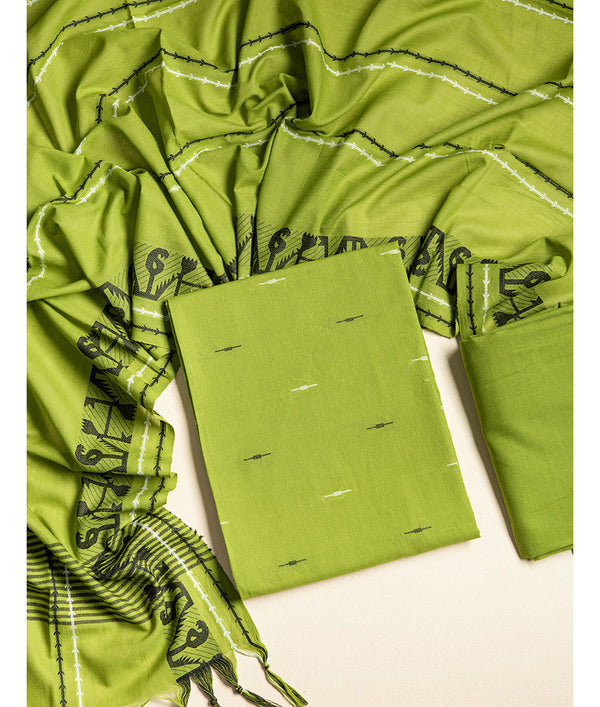 PURE COTTON 3 PIECE SUIT SET