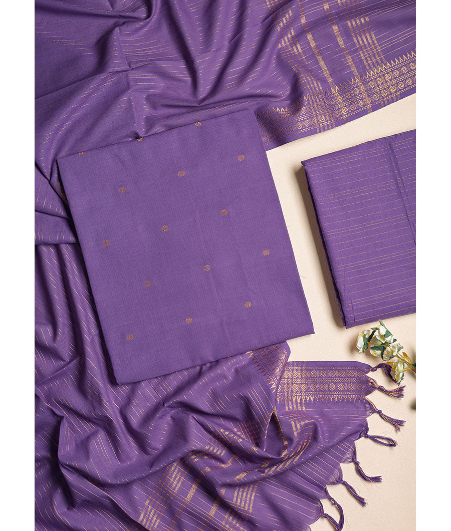 COTTON LUREX SUIT SET