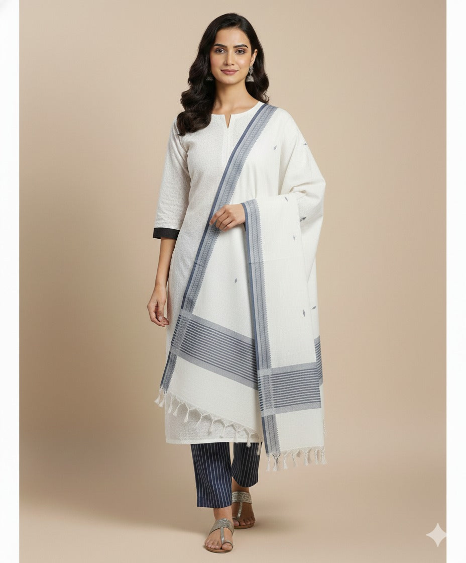 COTTON WOVEN SUIT SET