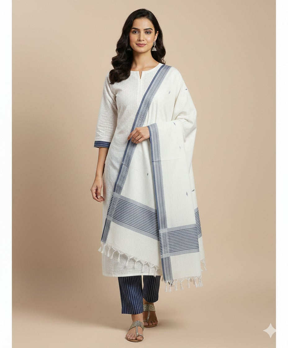 COTTON WOVEN SUIT SET