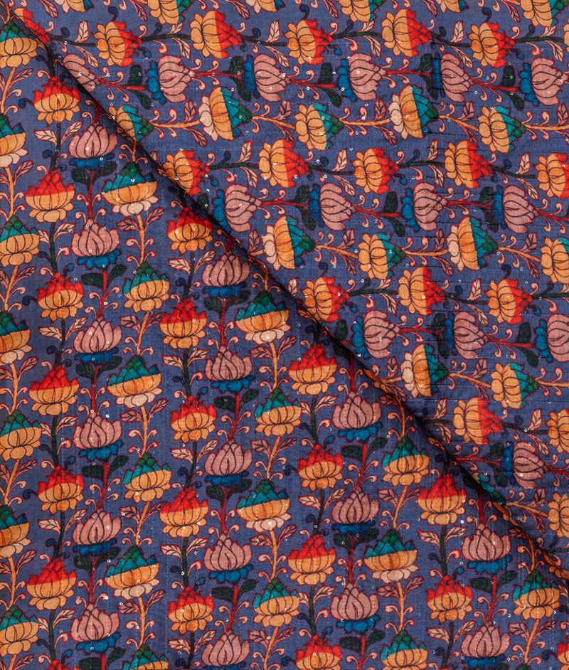 Chanderi Sequined Fabric