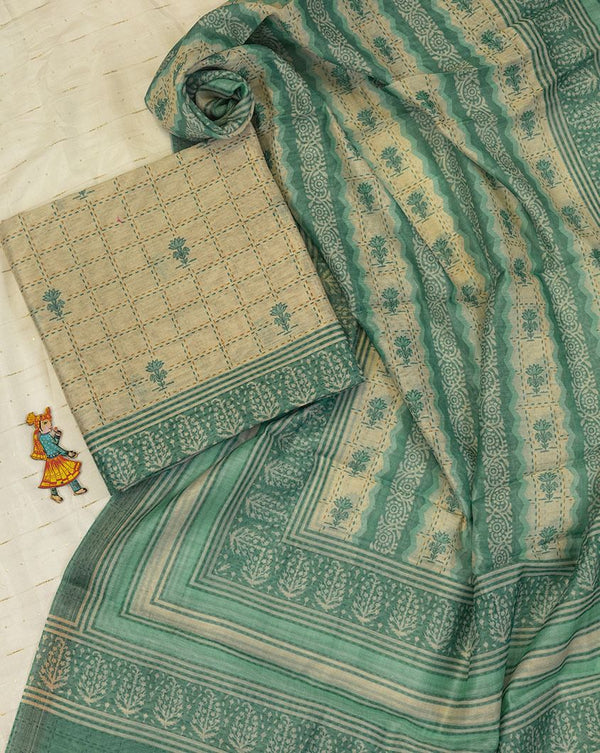 KORA CHANDERI 2 PIECE SET